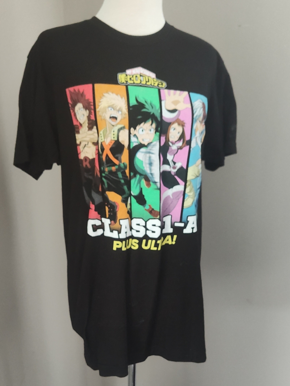 My Hero Academia Class 1-A Black Graphic Tee - Plus Ultra!